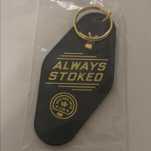 Dutch Bros Always Stoked Keychain